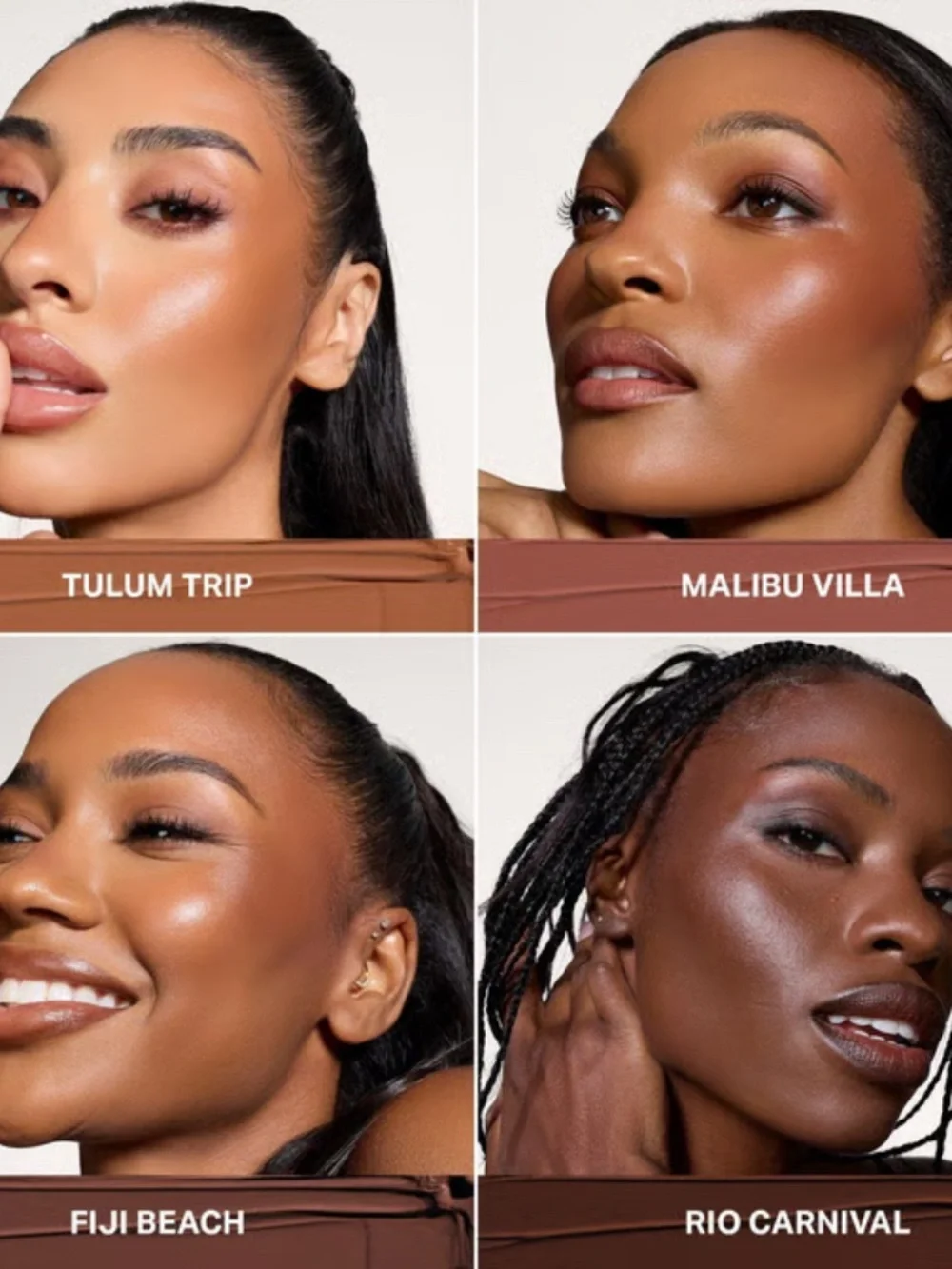 New Morphe Cheek Thrills Bronze & Tone Bronzer Duo - Fiji Beach - Rich
